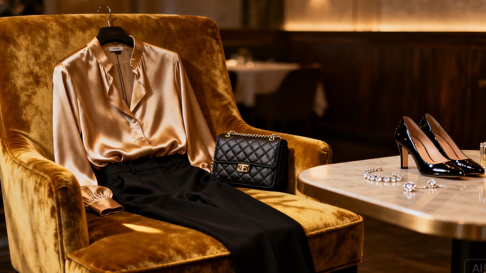 Evening Dressing Works Best When Confidence Leads