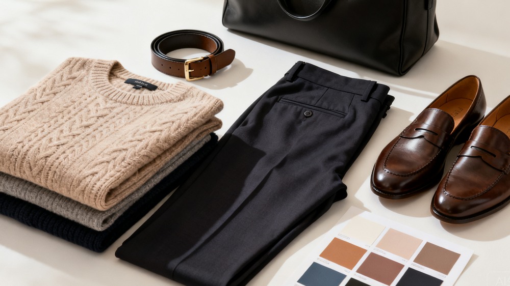 The Outfit Often Settles Once The Colors Agree